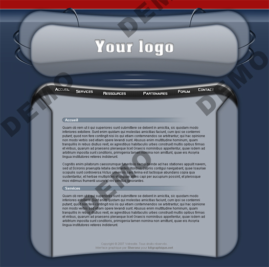 Apercu du kit Graphique SH_Futura