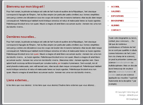Apercu du kit Graphique 3 achats uniquement