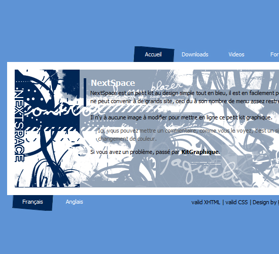Apercu du kit Graphique nextspace