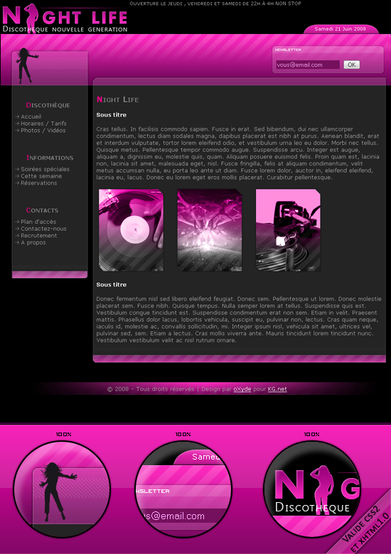 capture du kit graphique
