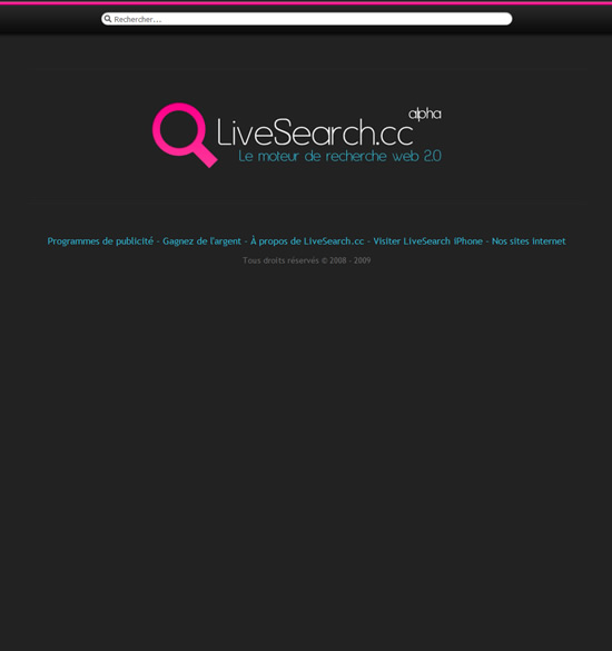 Apercu du kit Graphique LiveSearch Design