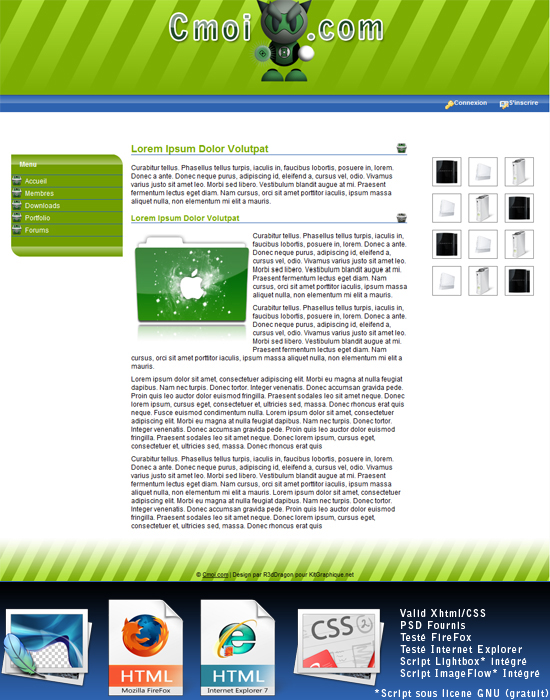 Apercu du kit Graphique Cmoi