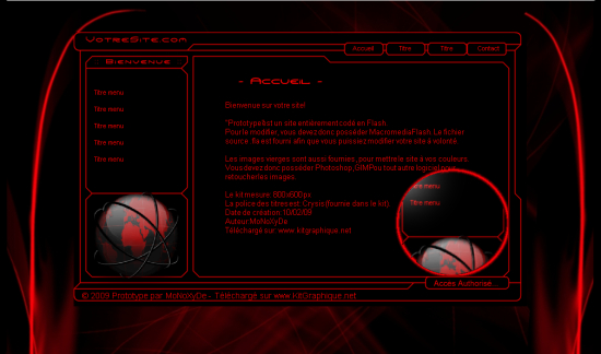 Apercu du kit Graphique Prototype