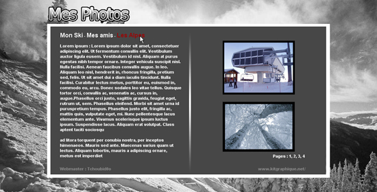 Apercu du kit Graphique Gliss