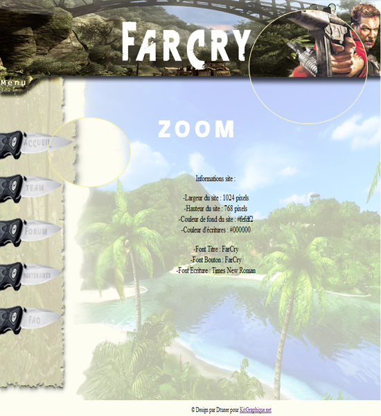 Apercu du kit Graphique FarCry Design