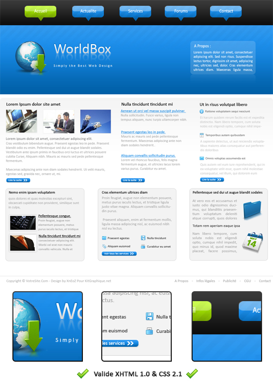 Apercu du kit Graphique Worldbox