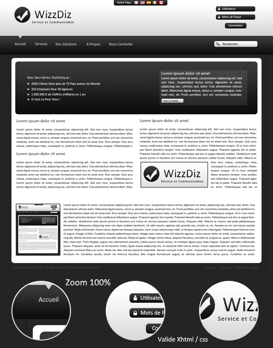 Apercu du kit Graphique WizzDiz