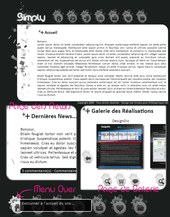 Apercu du kit Graphique SimplyDiz