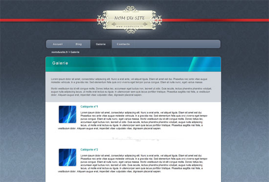 Apercu du kit Graphique ChicFolio
