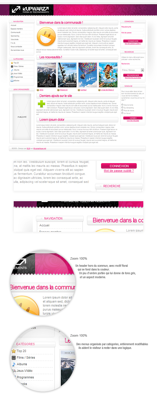 Apercu du kit Graphique UPWarz