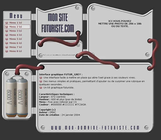 capture du kit graphique