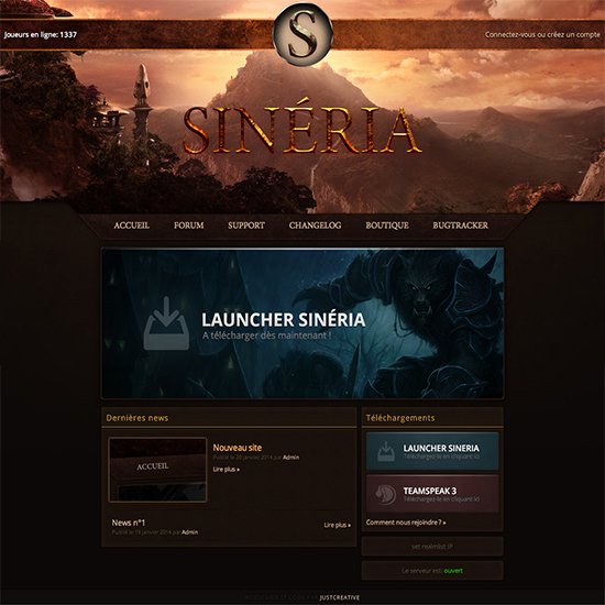 Apercu du kit Graphique Sinéra - WOW