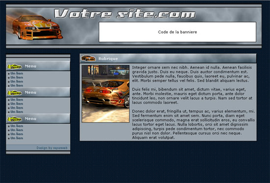 capture du kit graphique