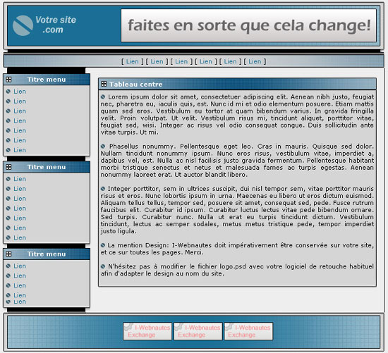 capture du kit graphique