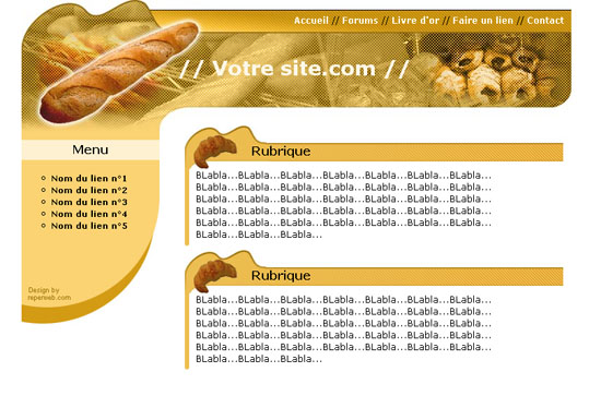 capture du kit graphique