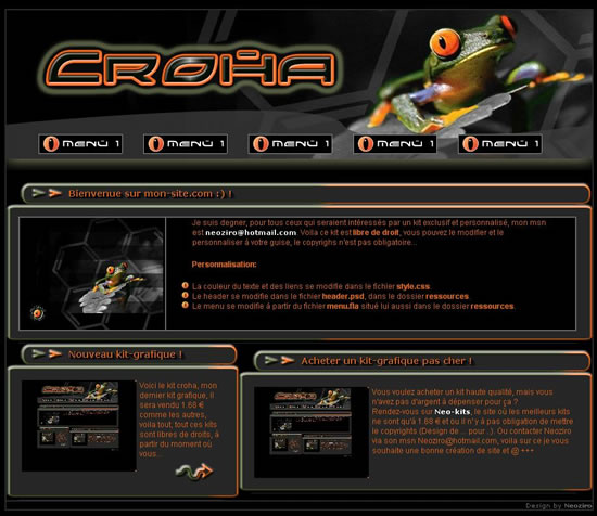 Apercu du kit Graphique Croha