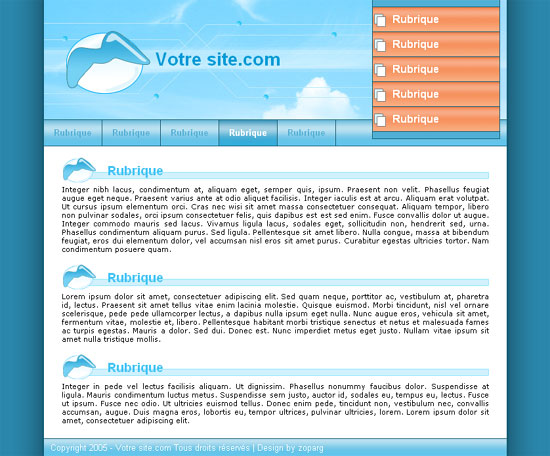 capture du kit graphique