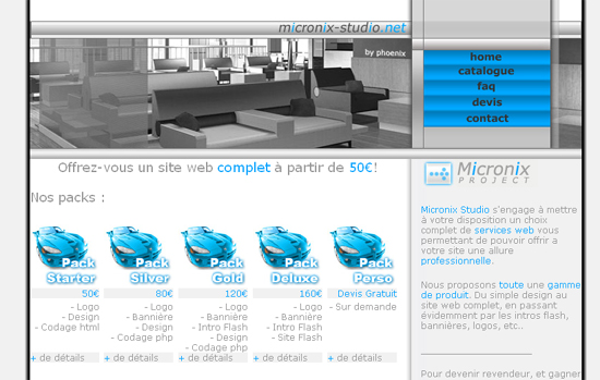 capture du kit graphique