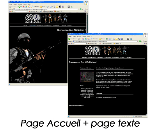 capture du kit graphique