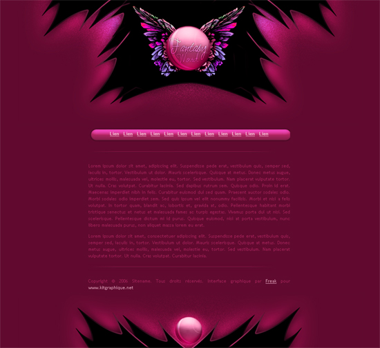 capture du kit graphique