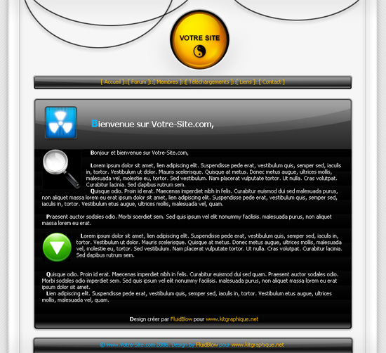 capture du kit graphique