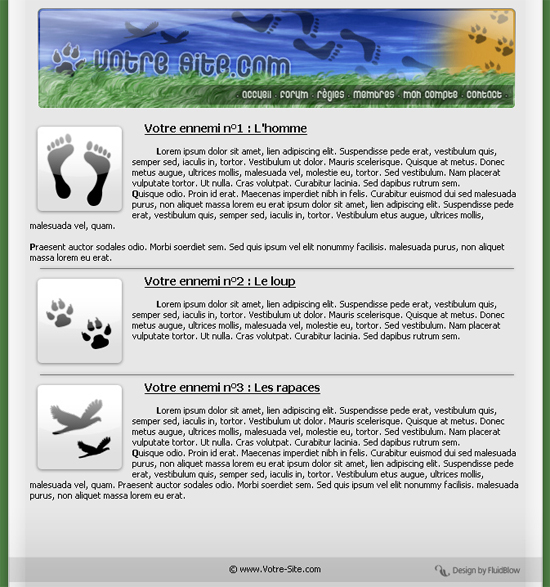 Apercu du kit Graphique Jungle