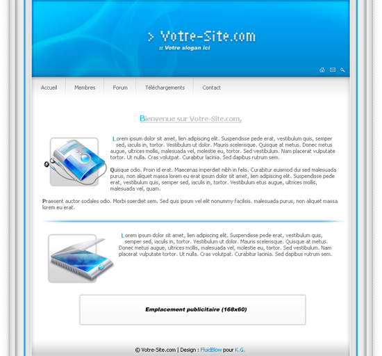 capture du kit graphique