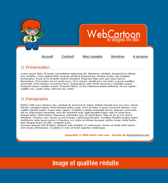Apercu du kit Graphique WebCartoon