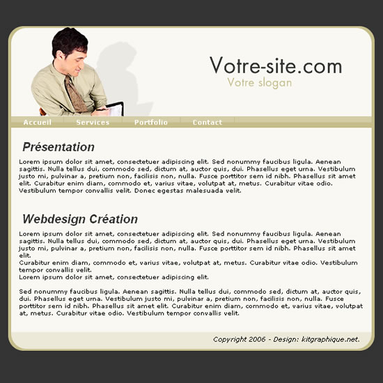 capture du kit graphique