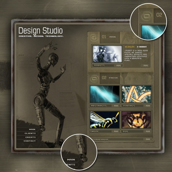 capture du kit graphique