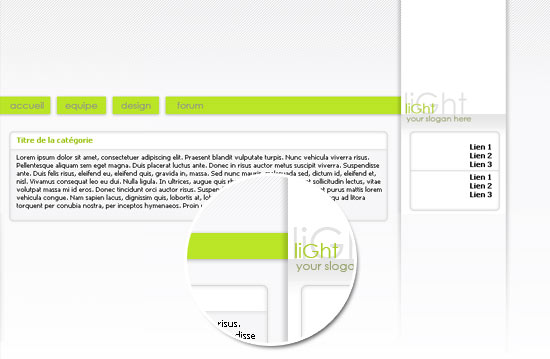 Apercu du kit Graphique Light Green