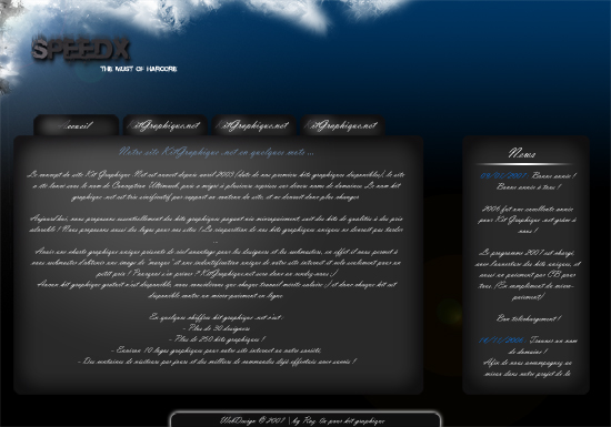 Apercu du kit Graphique SpeedX