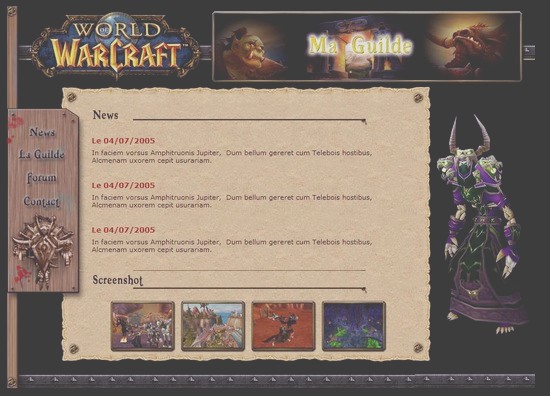 capture du kit graphique