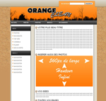 kit graphique Orange-Clean