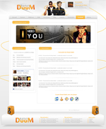 Kit Graphique Orange Web Radio