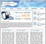 kit graphique Blue sky