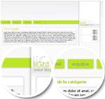 kit graphique Light Green