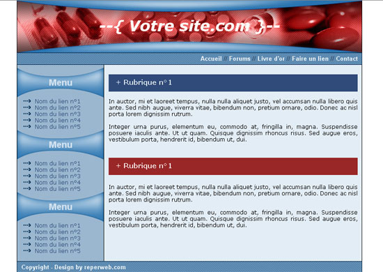 Apercu du kit Graphique Medical kit